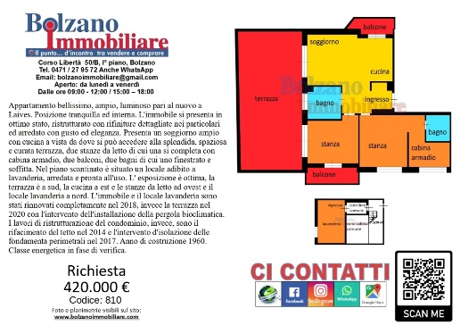 appartamento in vendita a Laives