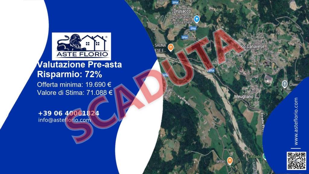 appartamento in vendita a Valchiusa in zona Trausella