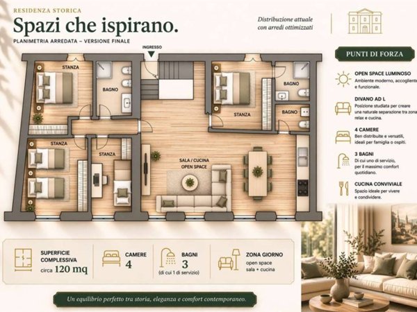 appartamento in vendita ad Avio