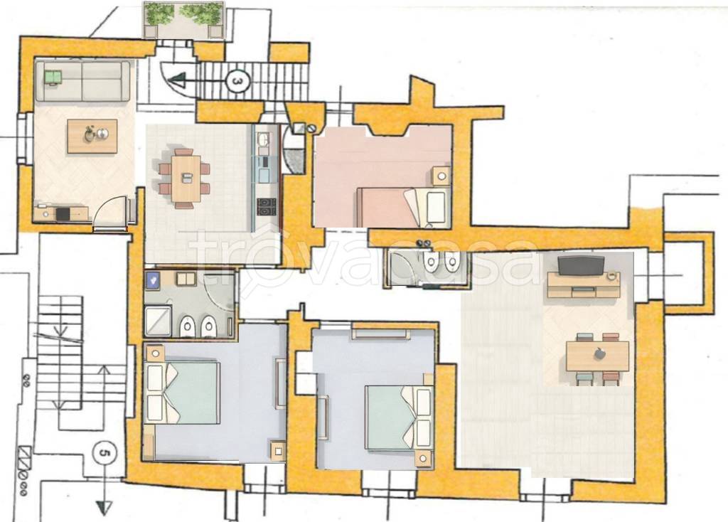 appartamento in vendita a Bleggio Superiore in zona Larido