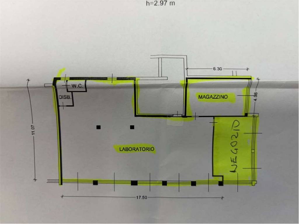 negozio in vendita a Mori