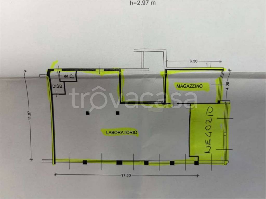 negozio in vendita a Mori