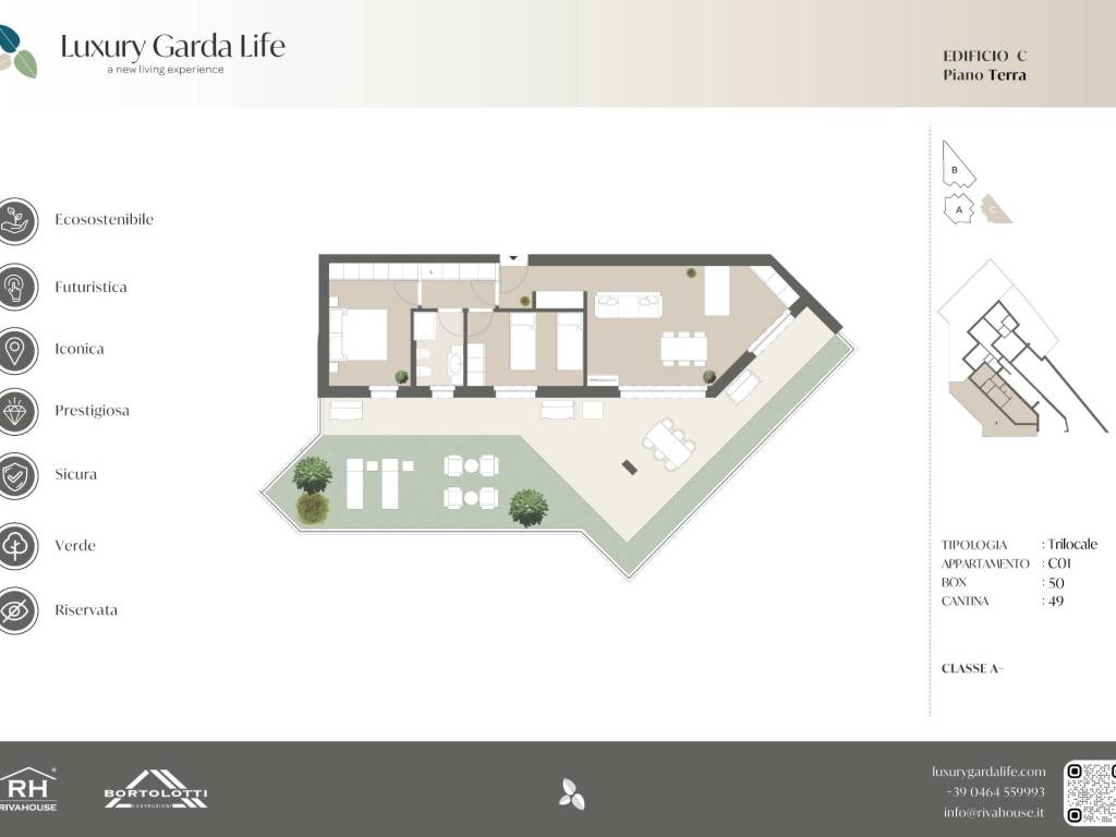 appartamento in vendita a Riva del Garda
