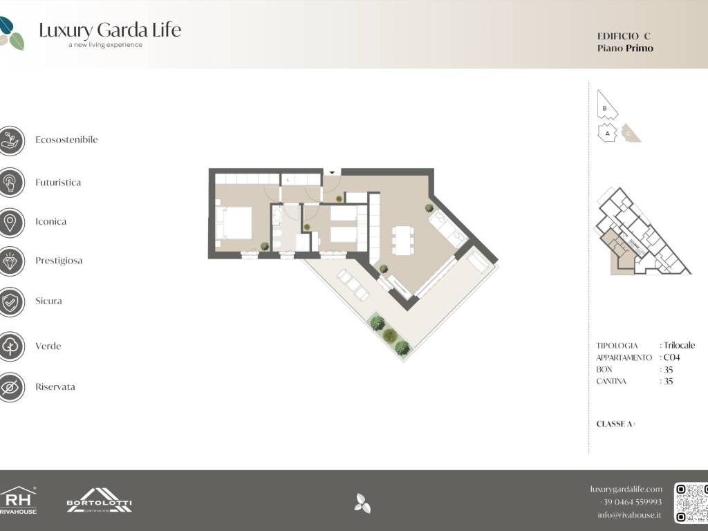 appartamento in vendita a Riva del Garda