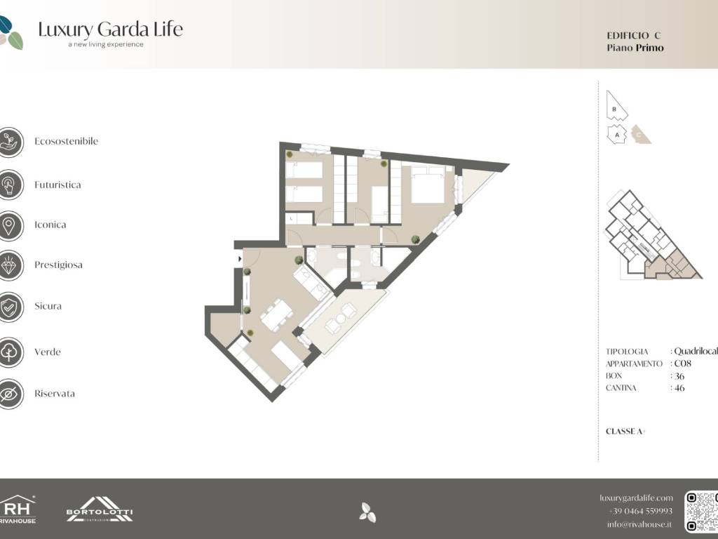 appartamento in vendita a Riva del Garda