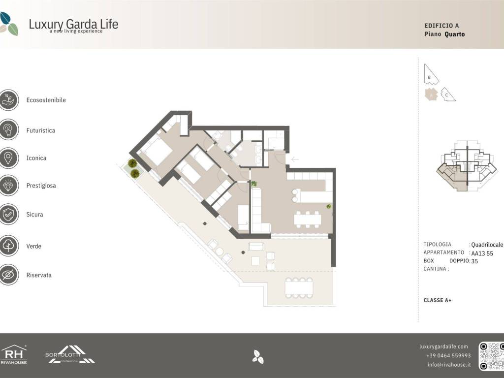 appartamento in vendita a Riva del Garda