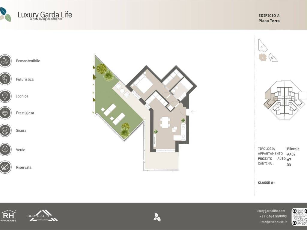 appartamento in vendita a Riva del Garda