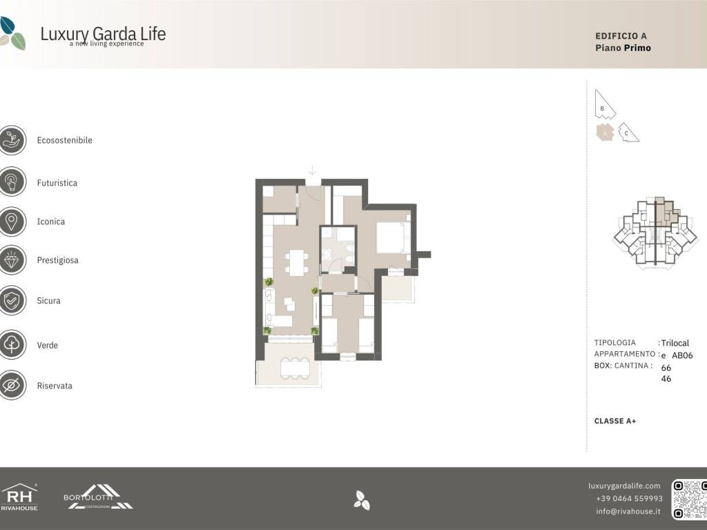 appartamento in vendita a Riva del Garda