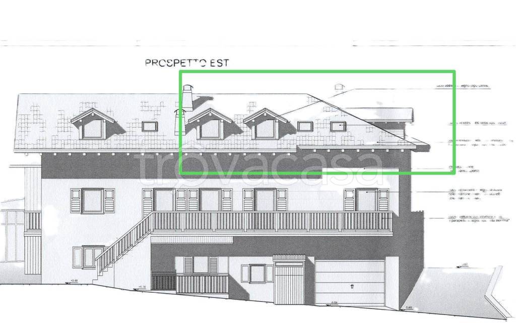 appartamento in vendita a Tesero in zona Lago