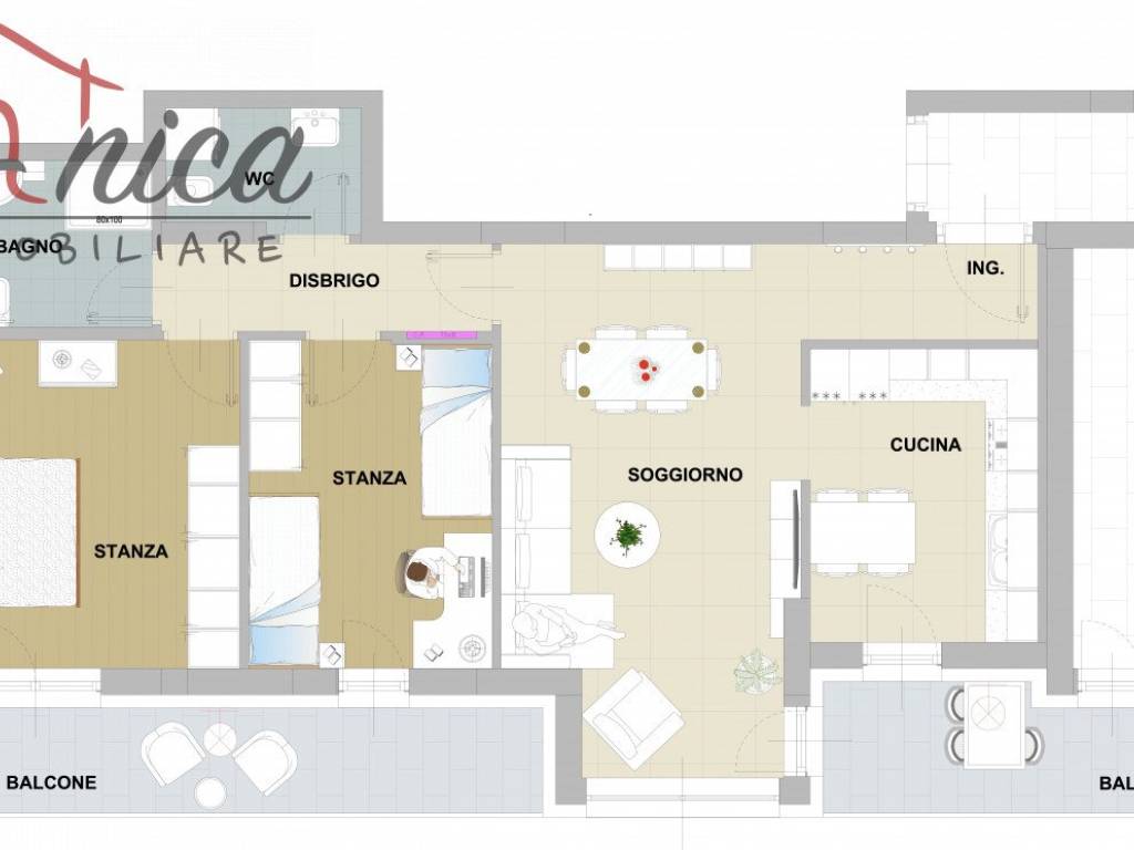 appartamento in vendita a Trento in zona Canova