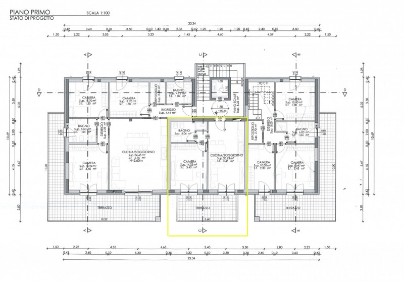 appartamento in vendita a Trento in zona Martignano