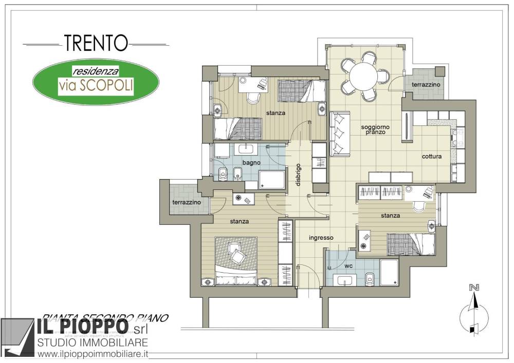 appartamento in vendita a Trento