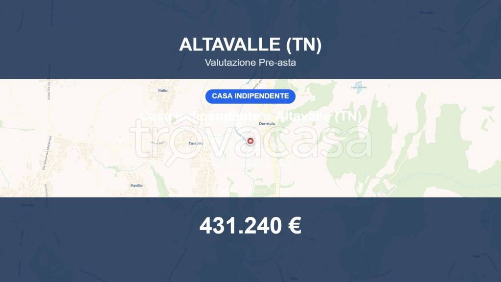 casa indipendente in vendita ad Altavalle in zona Grumes