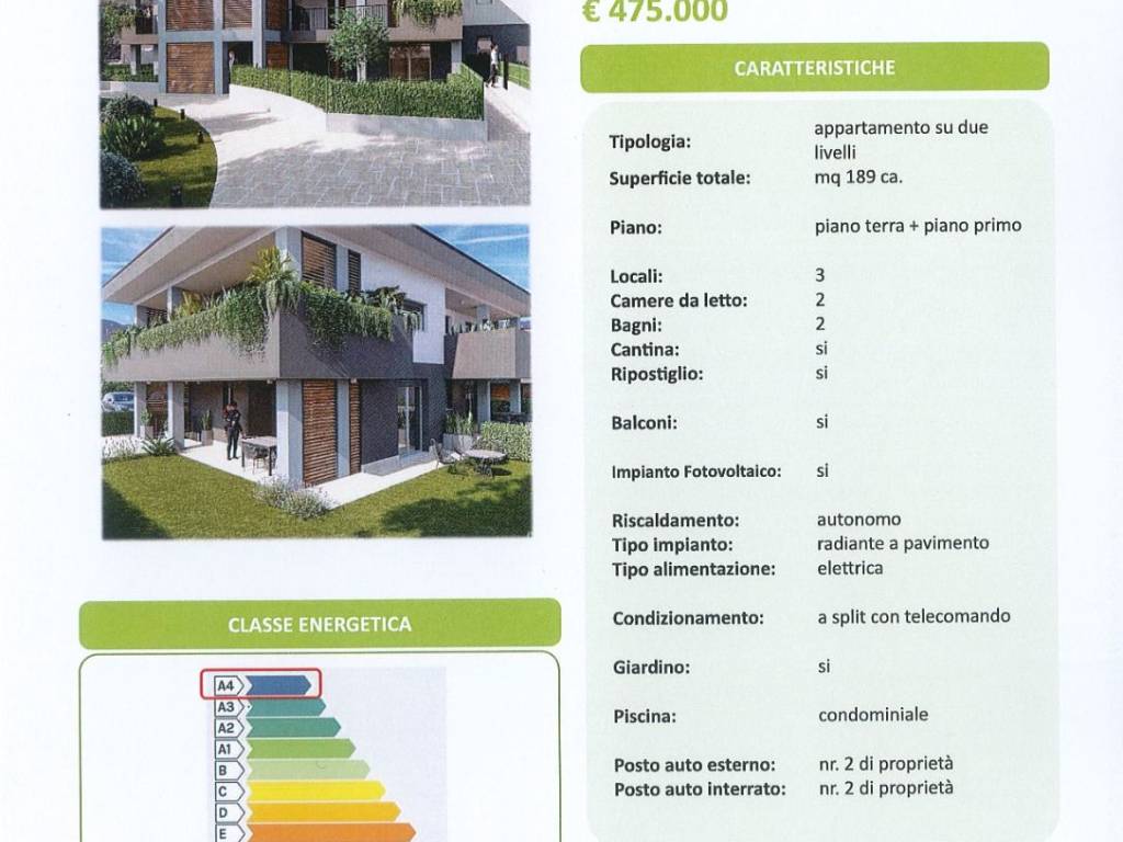 casa indipendente in vendita ad Affi