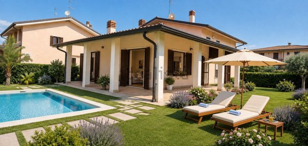 casa indipendente in vendita ad Affi in zona Caorsa