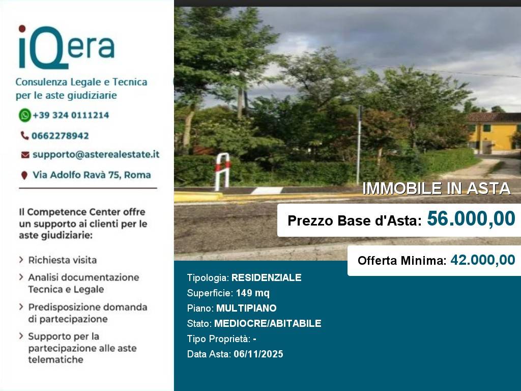 appartamento in vendita ad Arcole