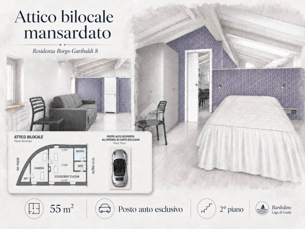appartamento in vendita a Bardolino