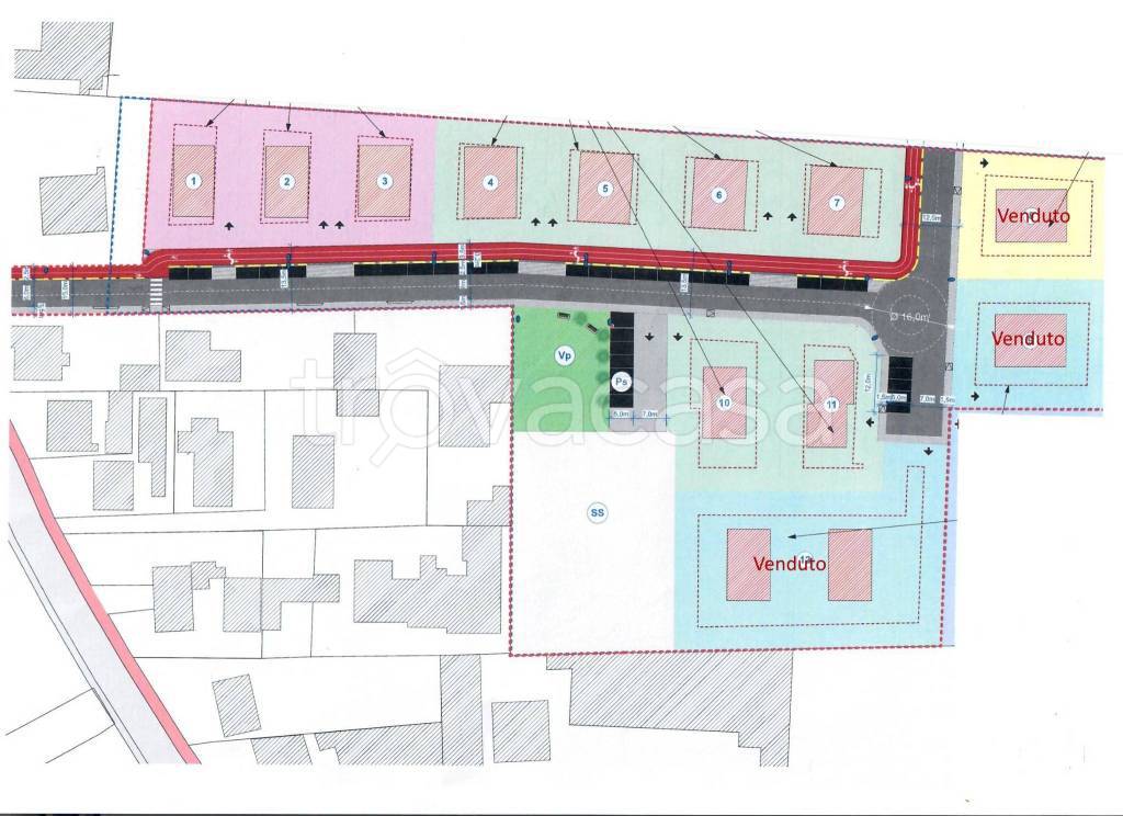 terreno edificabile in vendita a Bovolone