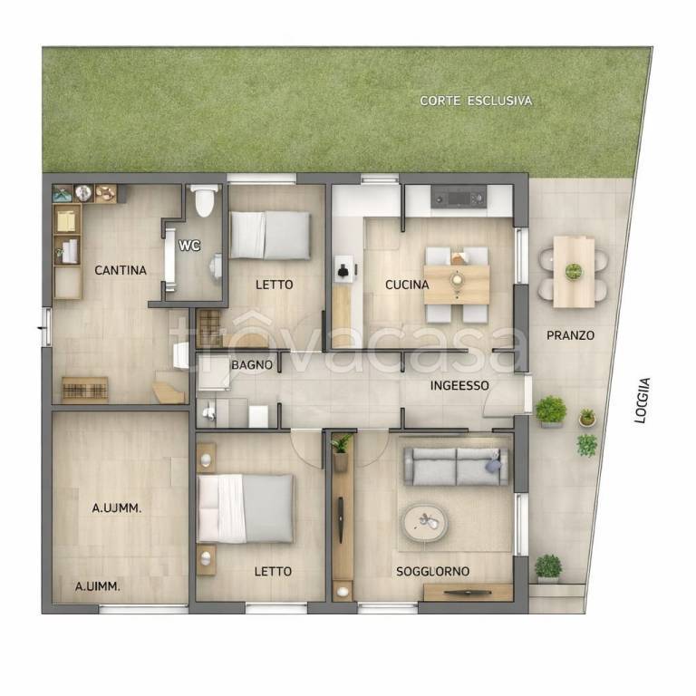 appartamento in vendita a Bovolone