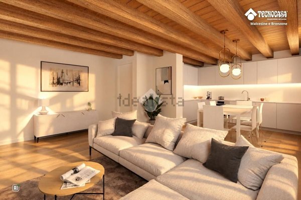 appartamento in vendita a Brenzone sul Garda in zona Marniga
