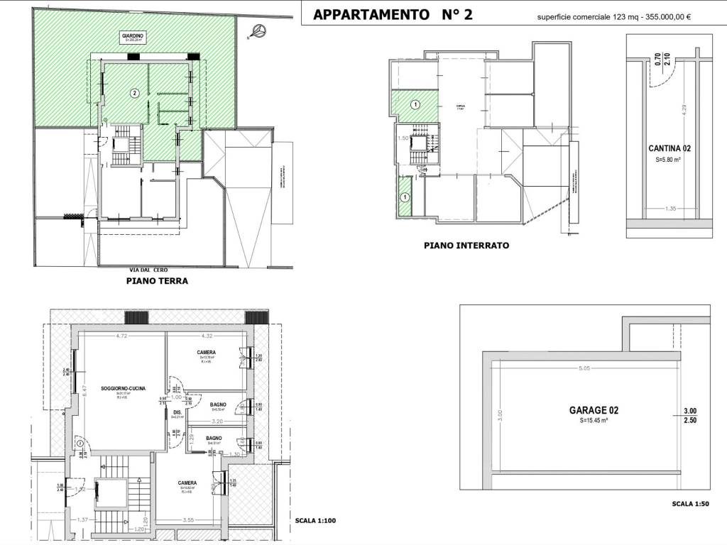 appartamento in vendita a Bussolengo