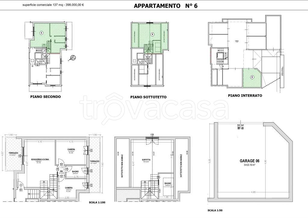 appartamento in vendita a Bussolengo