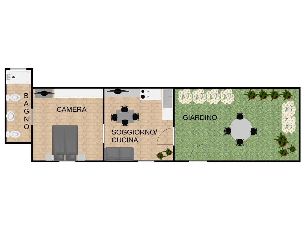 appartamento in vendita a Bussolengo