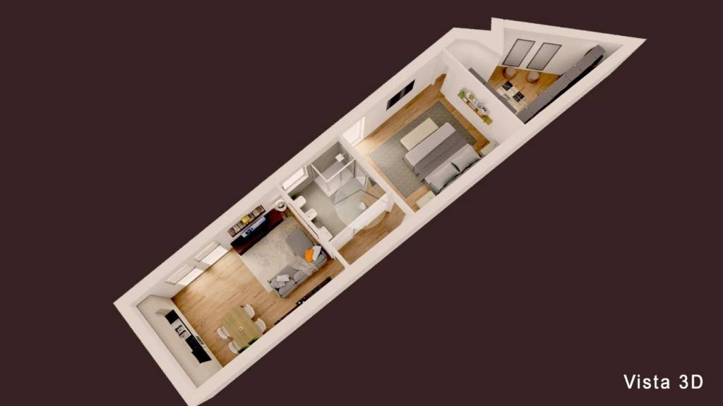 appartamento in vendita a Buttapietra in zona Marchesino