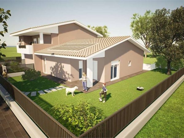 casa semindipendente in vendita a Buttapietra in zona Marchesino
