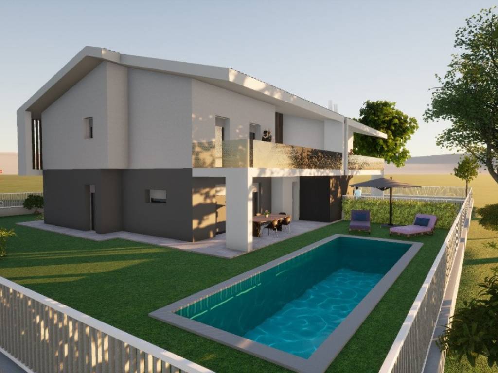 casa indipendente in vendita a Castel d'Azzano in zona Beccacivetta