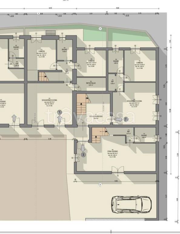 appartamento in vendita a Castel d'Azzano in zona Rizza