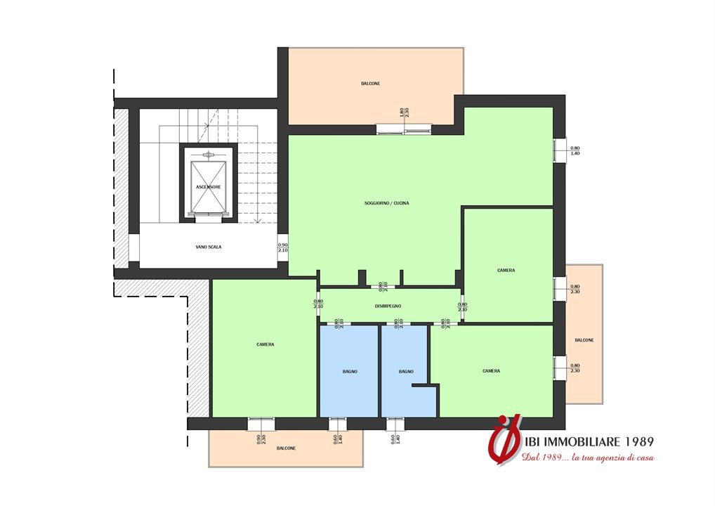 appartamento in vendita a Castel d'Azzano in zona Beccacivetta