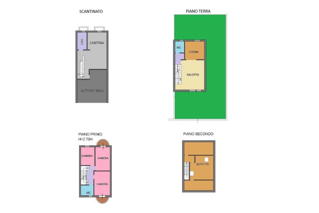 casa indipendente in vendita a Castel d'Azzano