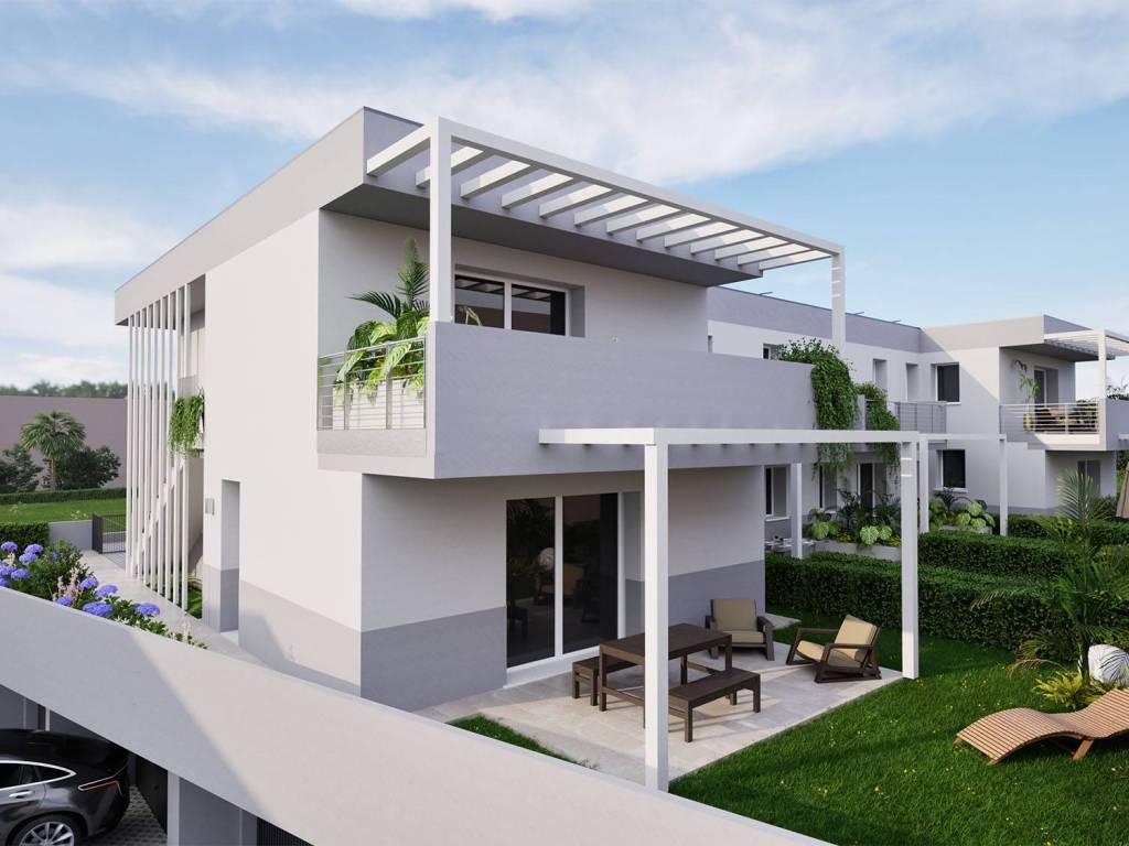 appartamento in vendita a Castelnuovo del Garda in zona Sandrà