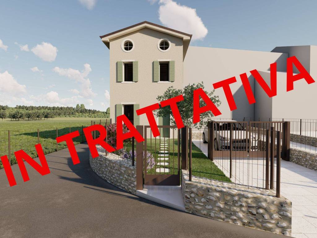 casa indipendente in vendita a Castelnuovo del Garda in zona Sandrà