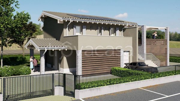 casa indipendente in vendita a Castelnuovo del Garda in zona Sandrà