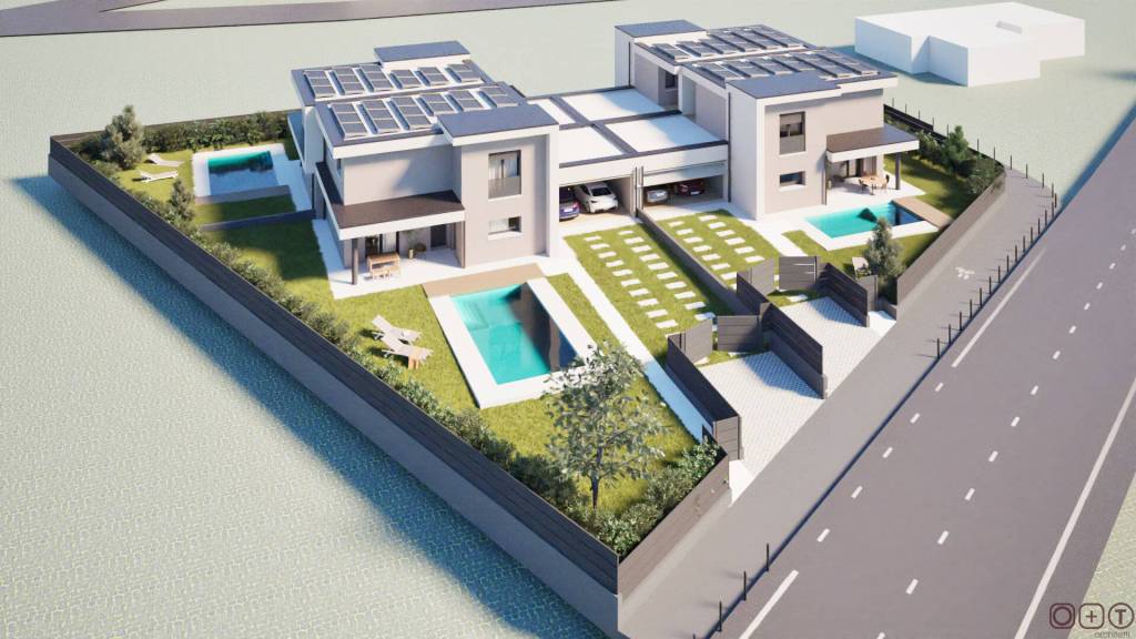casa indipendente in vendita a Castelnuovo del Garda in zona Sandrà