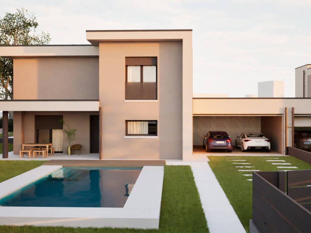 casa indipendente in vendita a Castelnuovo del Garda in zona Sandrà