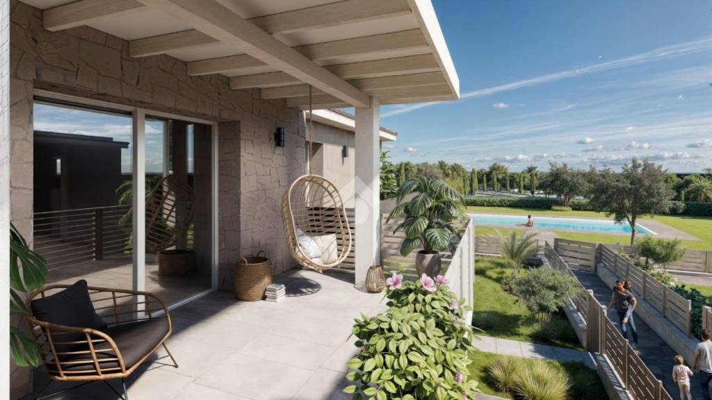 casa indipendente in vendita a Castelnuovo del Garda in zona Sandrà