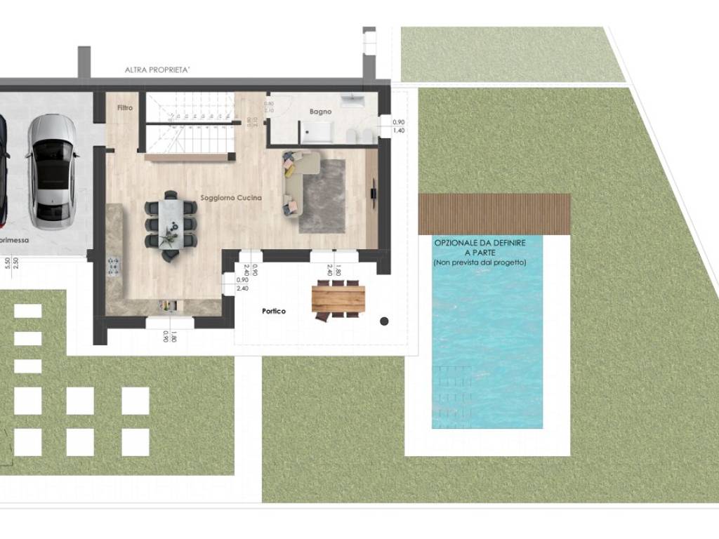 casa indipendente in vendita a Castelnuovo del Garda in zona Sandrà