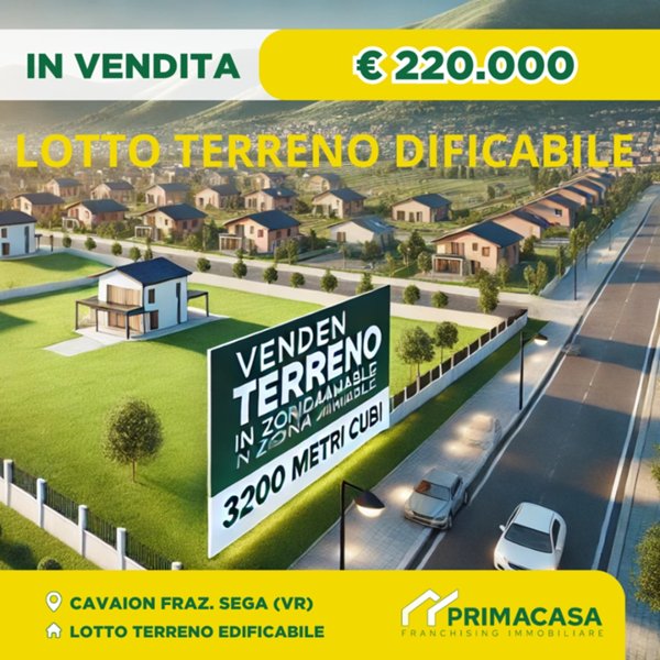 terreno edificabile in vendita a Cavaion Veronese