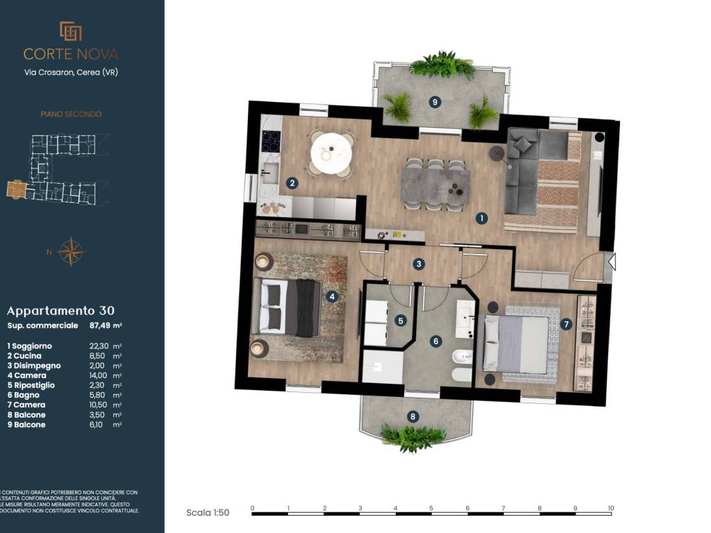 appartamento in vendita a Cerea