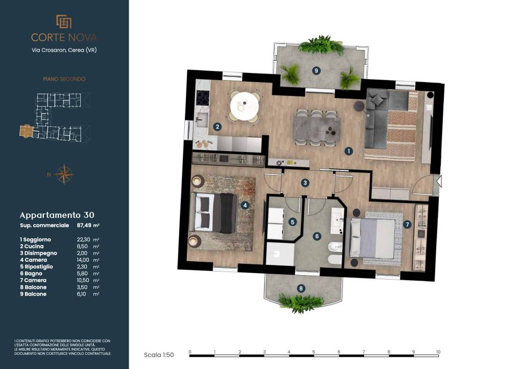 appartamento in vendita a Cerea