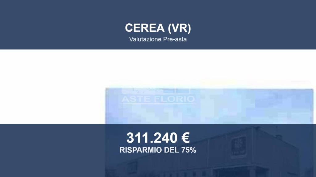 locale commerciale in vendita a Cerea in zona Asparetto