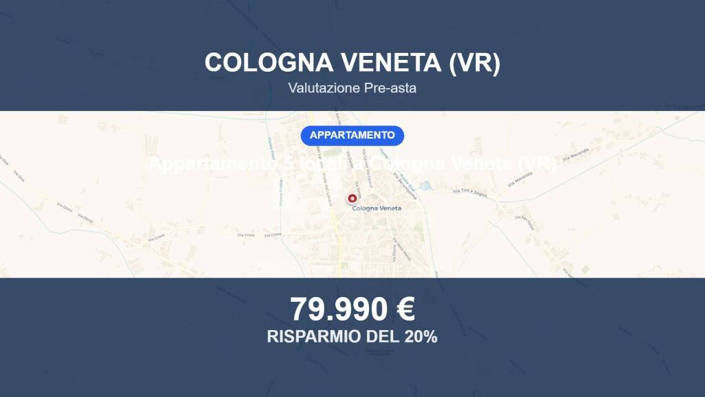 appartamento in vendita a Cologna Veneta