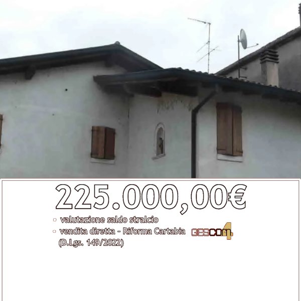 casa semindipendente in vendita a Concamarise in zona Capitello