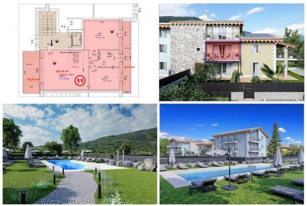 appartamento in vendita a Costermano sul Garda
