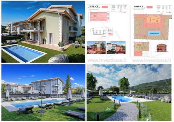 casa indipendente in vendita a Costermano sul Garda in zona Albarè