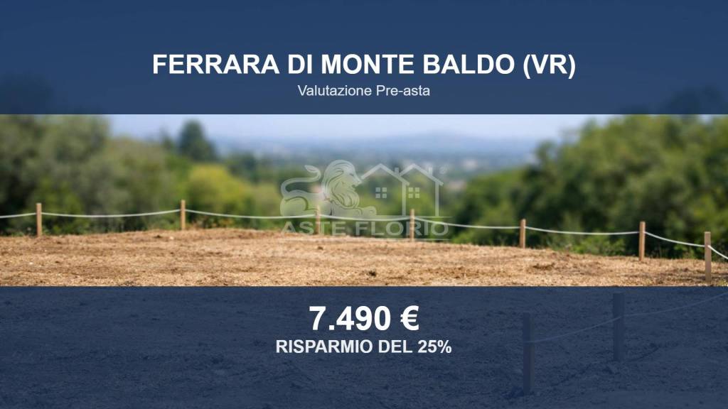terreno edificabile in vendita a Ferrara di Monte Baldo