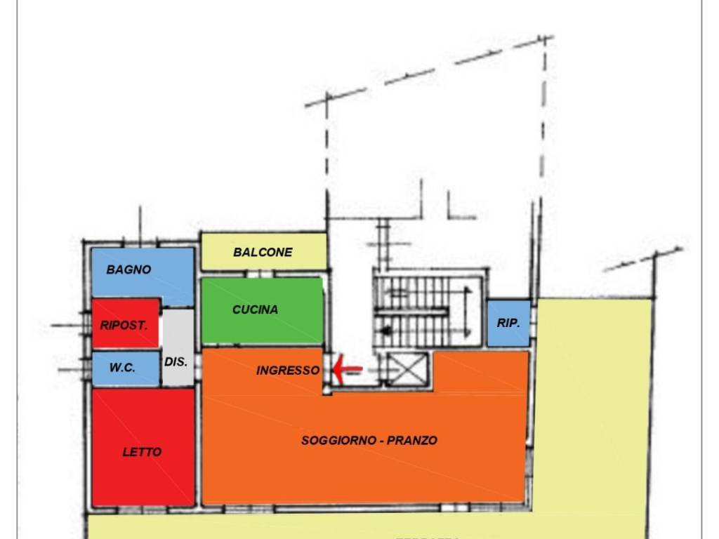 appartamento in vendita a Legnago